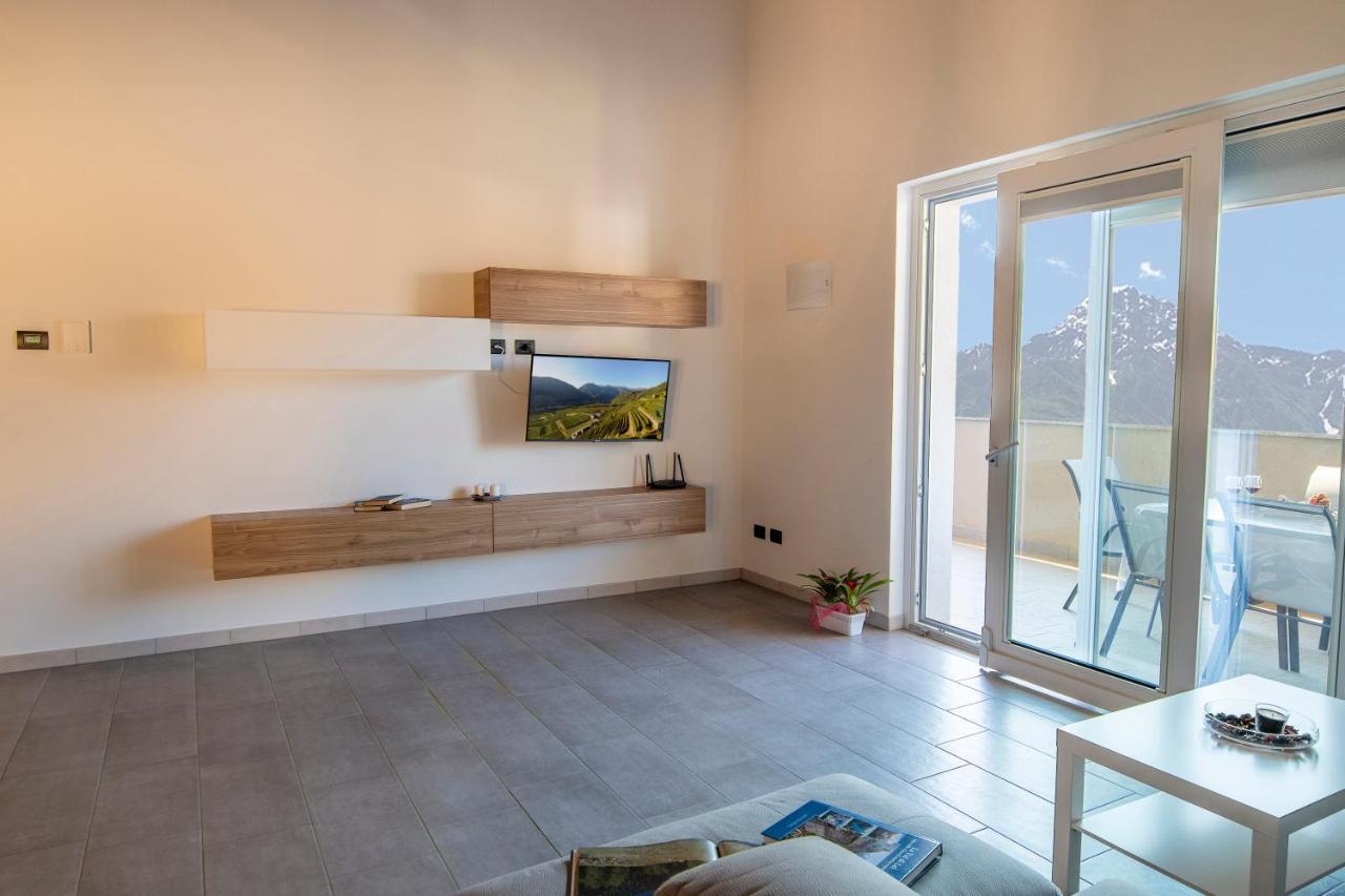 Ferienwohnung Attico Bella Vista Dubino Exterior foto