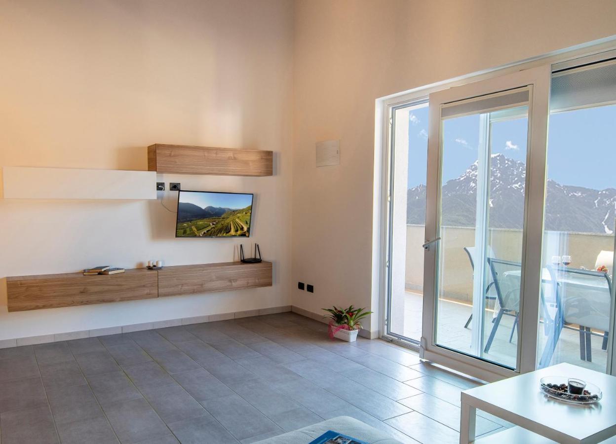 Ferienwohnung Attico Bella Vista Dubino Exterior foto